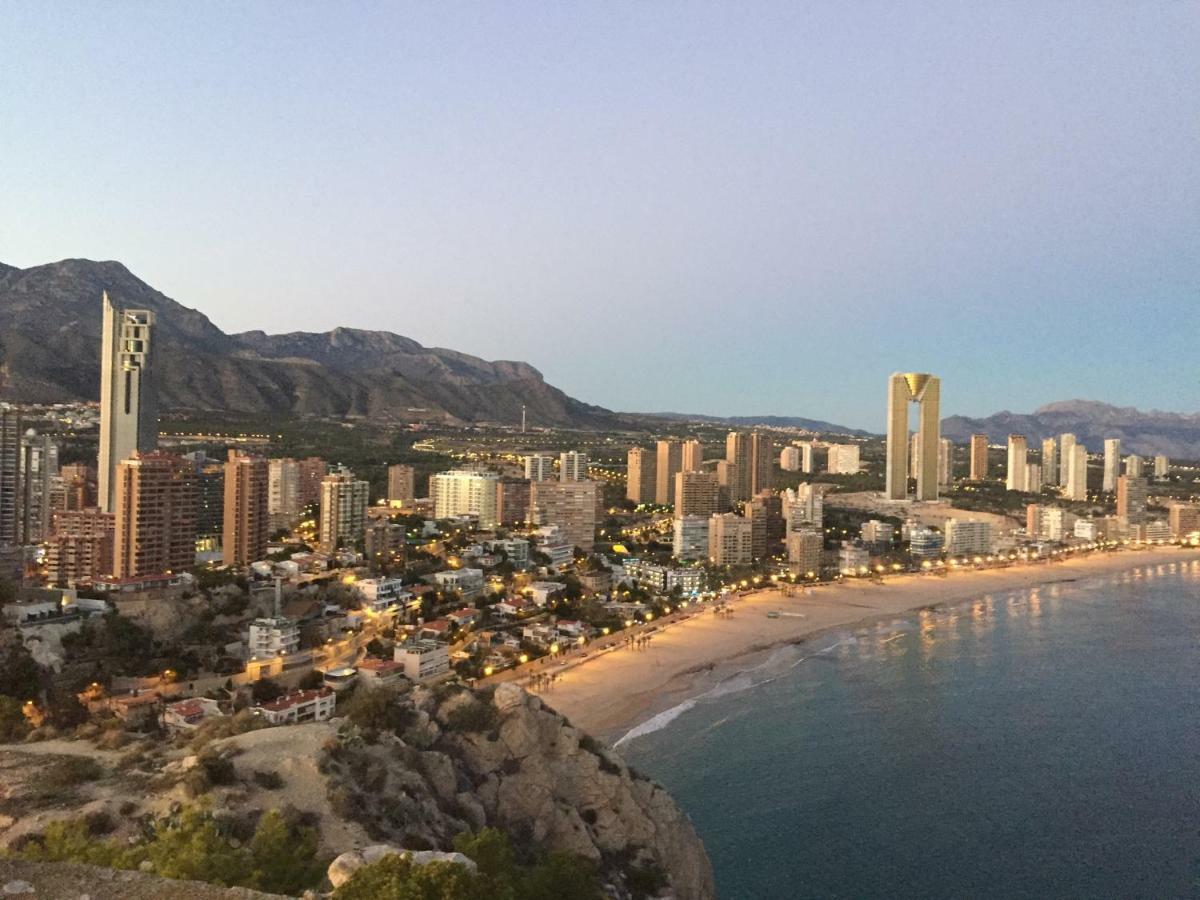 2 dorm.A/A.Vista mar.WiFi.Gym.Sauna.Terraza.Parking. El Campello Exterior foto